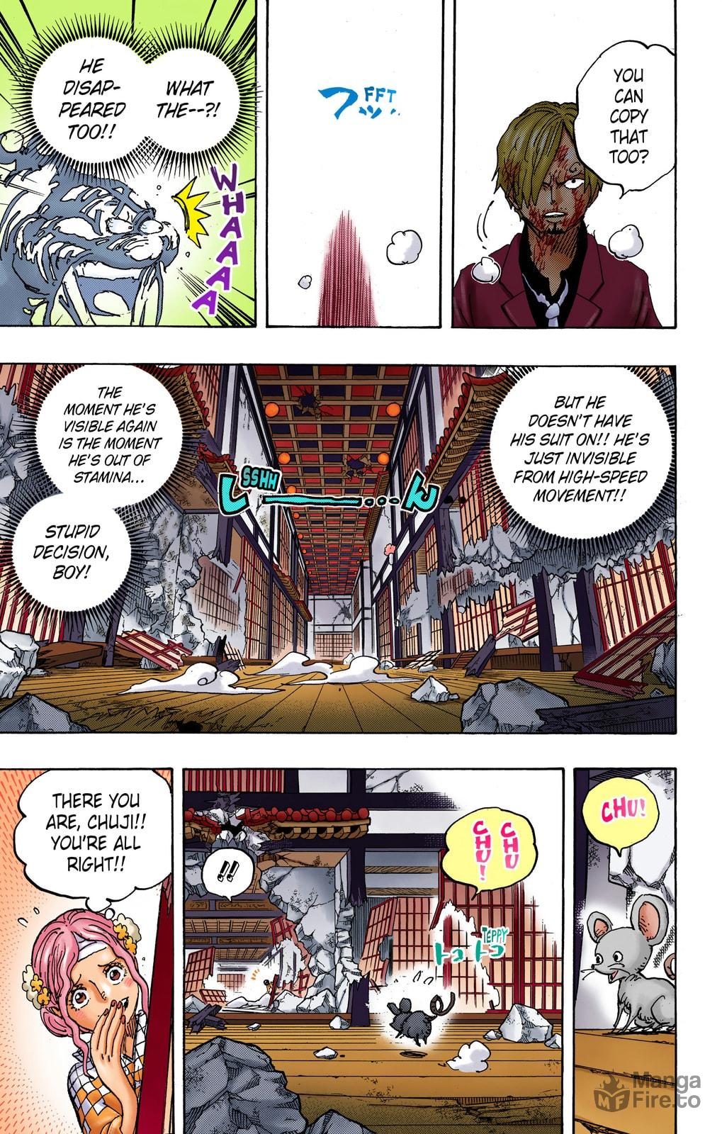 One Piece Digital Colored Chapter 1034 image 10